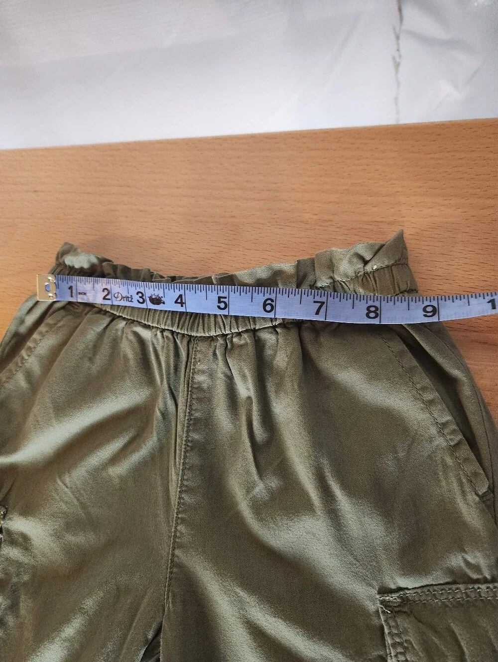 GAP Kids Cargo Pants 3T Walden Green Pull On Cotton Utility Jogger Fall 2024